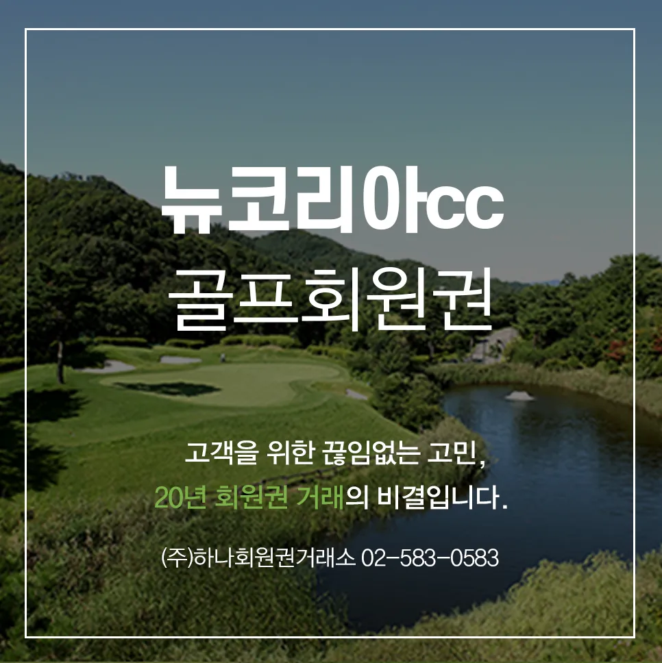 뉴코리아cc