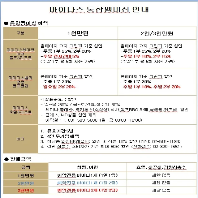 마이다스 통합멤버쉽 안내 2